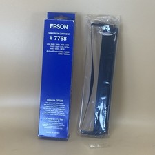 Epson  #7768  Ribbon Cartridge Made In Japan open box SEALED BAG picture