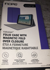 Incipio Faraday Folio Case for LG G Pad X8.0- Light Purple / Gray-Brand New picture