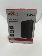 Buffalo Mini Station Ultra-Portable HD-PCFU3 USB 3.0 Hard Drive 500GB Open Box picture