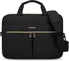 BAGSMART Laptop Bag, 15.6/17.3 Inch Briefcase for Women Large Laptop Case Comput picture