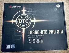 BIOSTAR TB360-BTC PRO 2.0 ATX LGA1151 DDR4 Crypto Mining Motherboard picture