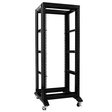 New 27U 4 Post Open Frame Network It Server Rack 17