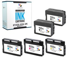 5PK CMYi Compatible 932XL 933XL Combo Pack for HP OfficeJet 6100 6600 6700 7110 picture