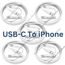 20W USB-C to iPhone Cable PD Fast Charger 3/6FT For Apple 14 13 12 11 XR XS iPad picture