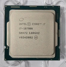 Intel Core i7-10700K 8-Core 16-Thread LGA1200 CPU SRH72 Tested 5.1GHz Turbo picture