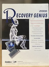 Recovery Genius 2000 Data Utility Tool PC CD-ROM WIN Golden Software Sealed picture