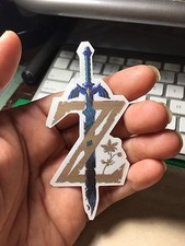 The Legend Of Zelda Breath Of The Wild Nintendo Waterproof Laptop Sticker picture