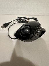 ELECOM DEFT Wired Trackball M-DT2URBK Finger Control 8-Button Function Black picture
