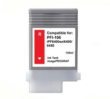 PFI-106 Red Ink Tank Fit Canon ImagePrograf 6400s 6400 6450 Printer picture