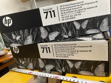 HP C1Q10A OEM HP 711 Genuine Ink Cartridge & Printhead Replacement Kit 2-Box picture