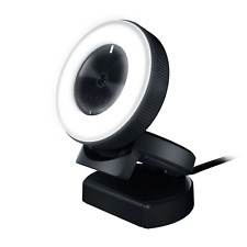 Kiyo Streaming Webcam, Full HD, Auto Focus, Ring Light with Adjustable Brightnes picture