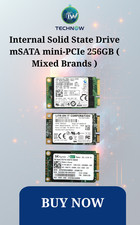 A lot of 2: Internal Solid State Drive mSATA mini‑PCIe 256GB ( Mixed Brands ) picture
