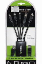 SIMA USB Multi-Cable w/ FireWire Power Charge Transfer Pwr 5 Items At Once, NWT picture