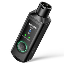 XLR Bluetooth Receiver, BT 5.3, 48kHz/24bit, Wireless Bluetooth Adapter for M... picture