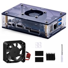 Orange Pi 5/5B Case with 40mm Fan,Orange Pi 5/5B Cooling Fan with 3pcs Heatsinks picture