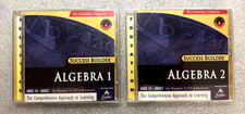 Algebra 1 & 2 The Learning Company Success Builder CD-Rom Windows 95 & Mac  MINT picture