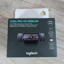 NEW Logitech C920S Pro HD 1080p Webcam - black picture