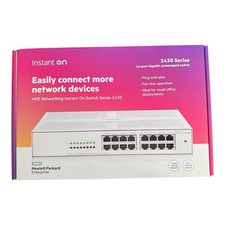  HPE Aruba Networking Instant On Switch 1430 Series 16-Port Gigabit unmanaged picture