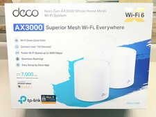 TP-LINK Deco X60 Whole Home Mesh Wi-Fi 6 System AX3000 (0150603267) - White picture
