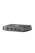 HP 3001 PR USB SPLITTER 3.0 3-PORT EXTERNAL HDMI VGA REPLICATOR - SAME DAY SHIP picture