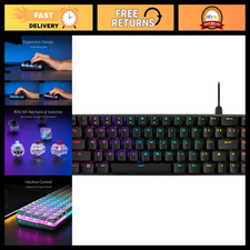 Compact 65% RGB Gaming Mechanical Keyboard - Wireless, Customizable, Durable picture