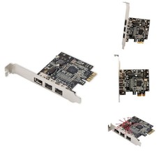 Low Profile PCI-Express Firewire Card 2B1A TI Chipset SD-PEX30009 picture