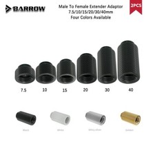 BARROW 2PCS Extension Connection Adapter G1/4'' Male To Female / TNYZ picture