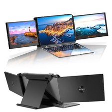 Portable Dual Monitor IPS FHD Triple Screen Extender Display for 13-17.3” Laptop picture