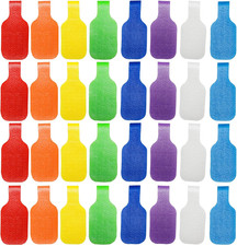32 Pcs Cable Labels, Reusable Write On Cord Labels Tags for Electronics | 8 Colo picture