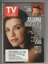 STAR TREK TV Guide July 14-20 2001 Julianna Margulies Carroll O'Connor  picture