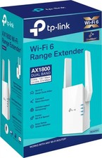 NEW TP-Link AX1800 Wi-Fi 6 Range Extender RE605X Dual-Band Mesh Booster picture