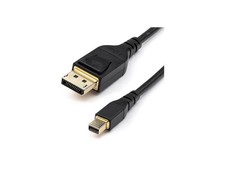 StarTech.com 6ft (2m) VESA Certified Mini DisplayPort to DisplayPort 1.4 Cable - picture