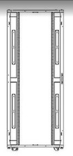 Liebert by Vertiv 48U Vertical Filler Panel Kit for 31.4