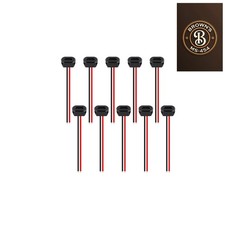 10 Pack Waterproof USB-C Pigtail Cables - 2-Pin Solder Wire for DIY Electronics picture
