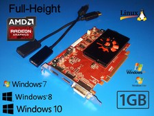 HP z200 z210 z220 z230 z240 z400 z600 z800 1GB Graphics Card + Dual HDMI Cables picture