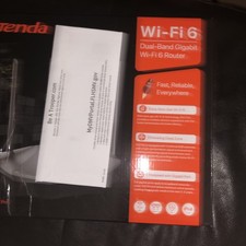 Tenda RX2 Pro WiFi 6 Router for Home, AX1500 Dual Band Gigabit Router picture