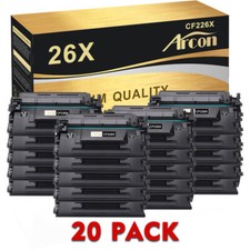 20PK Compatible With HP LaserJet Pro M402n MFP High Yield CF226X 26X Black Toner picture