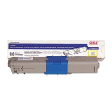 Original OKI 44469719 Yellow Toner. New Sealed Box, We Ship Fast picture