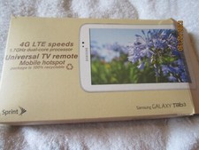 Samsung Galaxy Tab 3 4G LTE 1.7GHz Universal TV Remote Tablet Sprint Hotspot picture