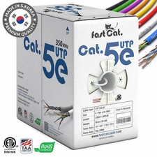 fast Cat. Cat5e Copper Ethernet Cable 1000ft - 24 AWG, CMR, 350mhz Lan Cable picture