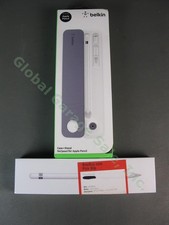 Apple Pencil 1st Gen Stylus MKOC2AM/A A1603 For iPad Pro w/Belkin Case and Stand picture