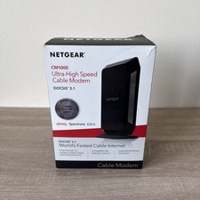 NETGEAR CM1000-100NAS DOCSIS 3.1 Gigabit Cable Modem Max speeds of 1.0 Gbps picture