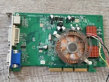 RARE WORKS BFG Tech Nvidia GeForce 6200 OC 256MB DDR AGP Video Card Ships Quick picture