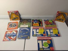 Vintage AOL America Online CD Software Lot 15 50 250 Hours 1990s Internet SEALED picture