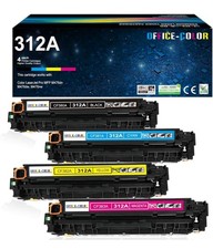 312A Toner Cartridges 4 Pack Repl For HP 312A Toner Comp For HP Laserjet Pro picture