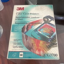 3M Transparency Film Color Laser Printers CG3700 50 Sheets NEW SEALED projector picture