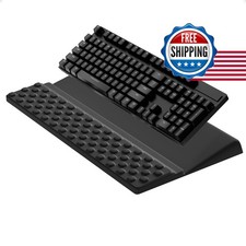Ospelelf Keyboard Riser Holder with Wrist Rest for Office Home picture