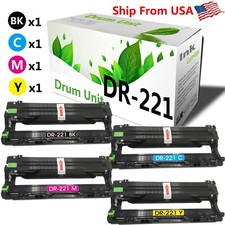 4-PacK DR221 Drum Unit for HL-3140cw HL-3170cdw HL-3180CDW picture