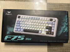 AULA F75 Max Mechanical Wireless Keyboard Backlit Hot-Swappable Switches - Black picture