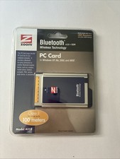 Zoom Bluetooth Module Model 4312 Series 4163 PC Card Type II Vintage Retro picture